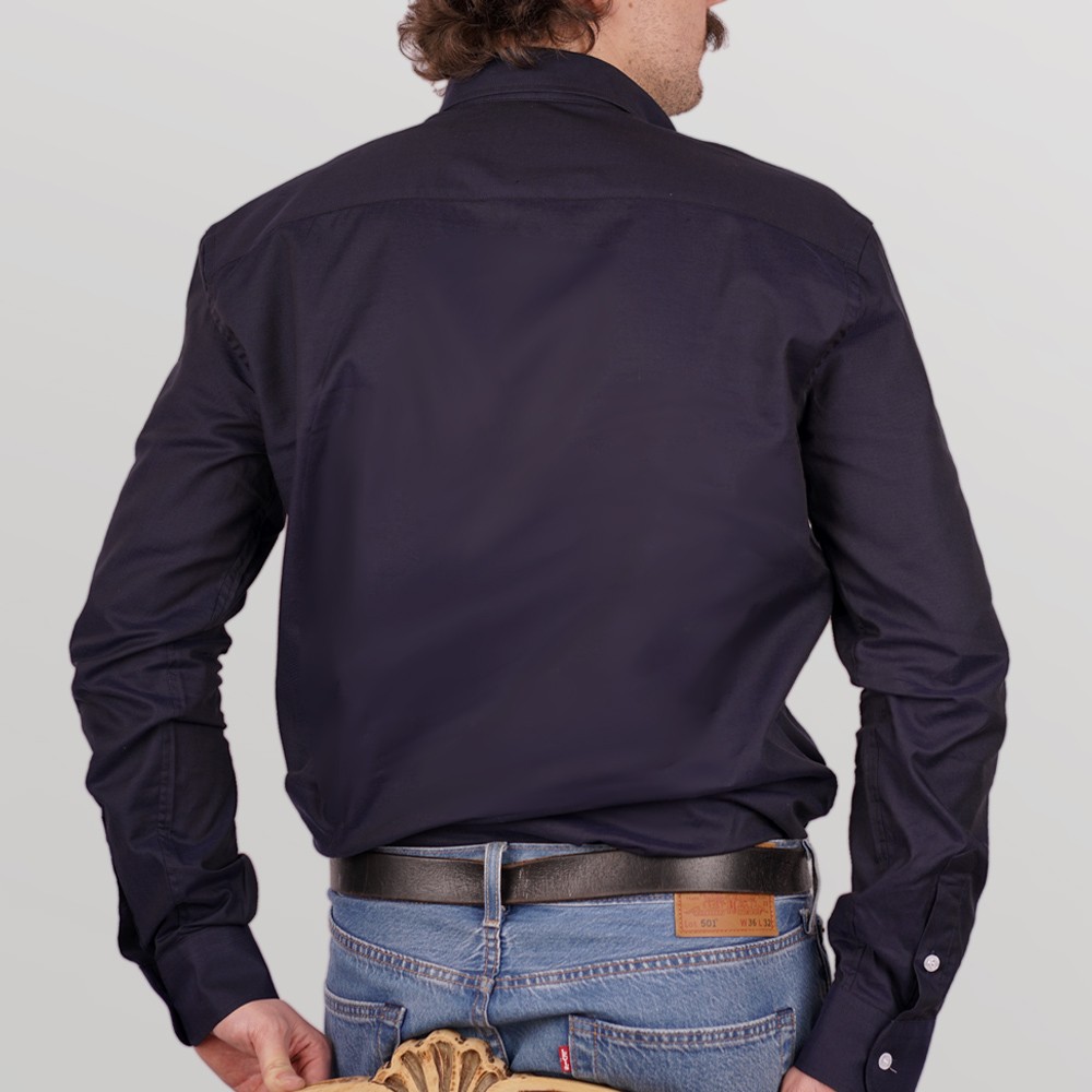 Camisa Azul Marino Regular Fit