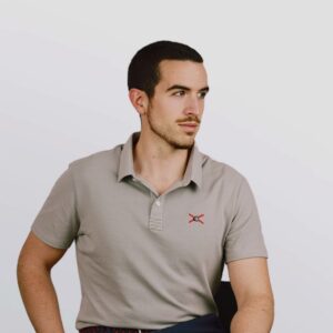 Polo Gris Regular Fit