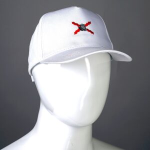 Gorra Blanca Logo Bordado