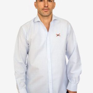 Camisa Oxford Rayas Azules