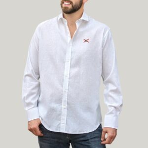 Camisa Blanca Lino-Algodón