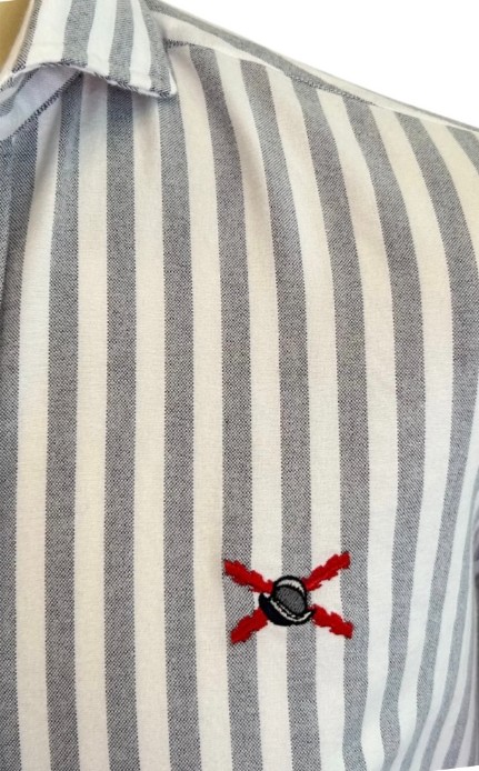 Camisa Rayas Grises - Imagen 2